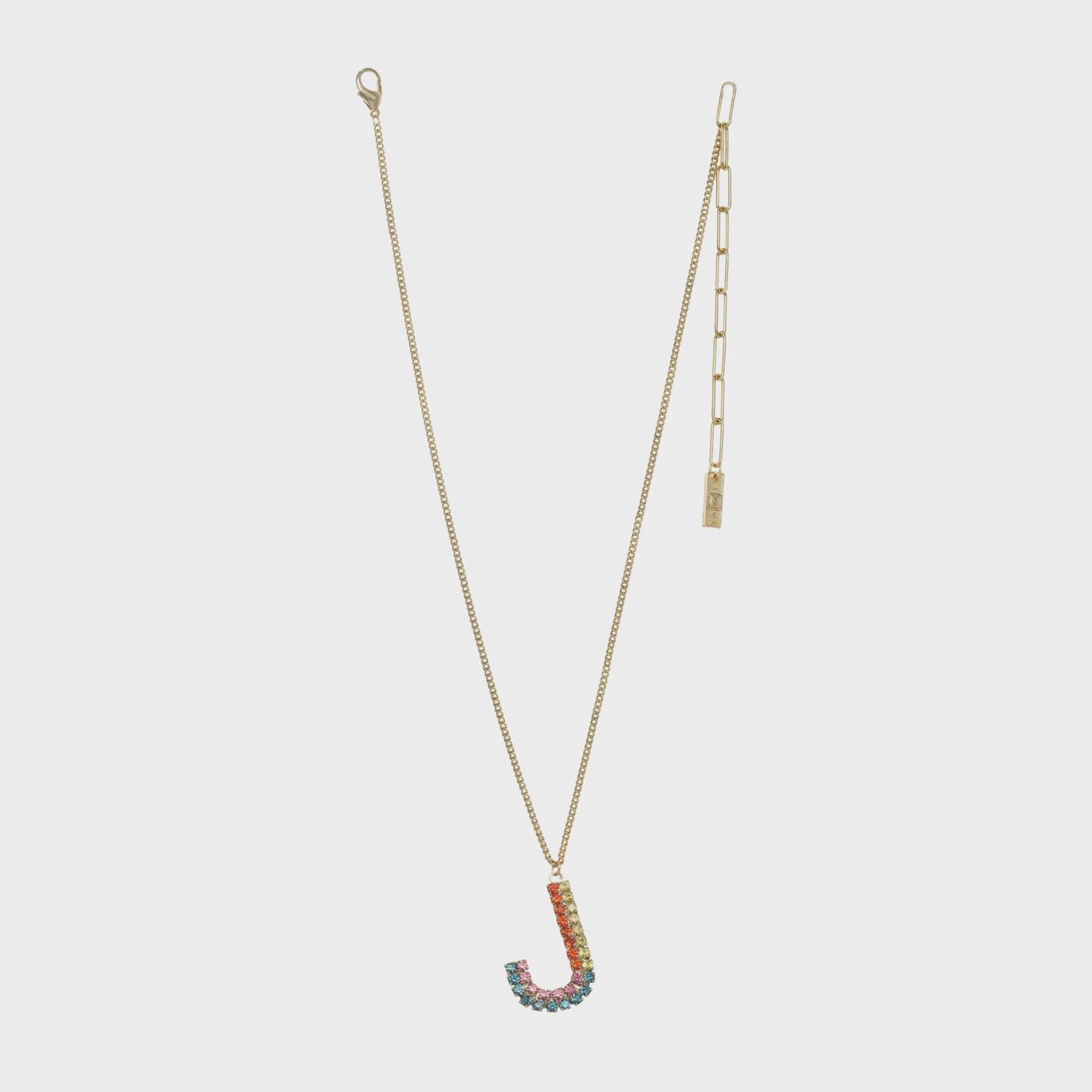 Mini Initials Necklace | J