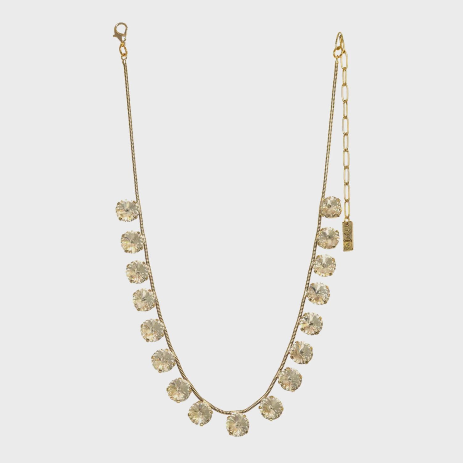 Alora Necklace | Champagne