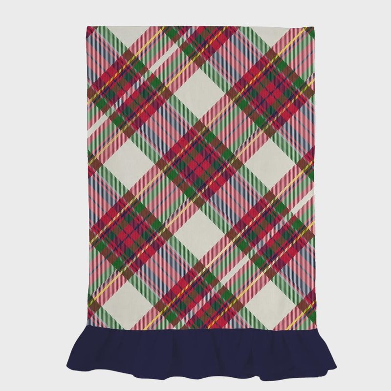 Holiday Plaid Tea Towel
