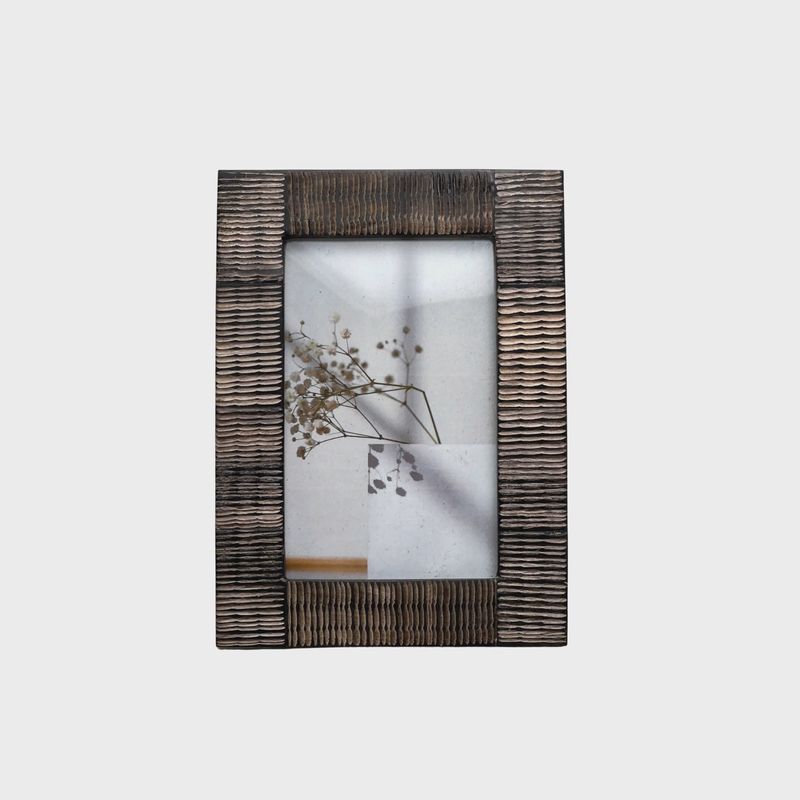 Resin Genuine Horn Picture Frame 4x6