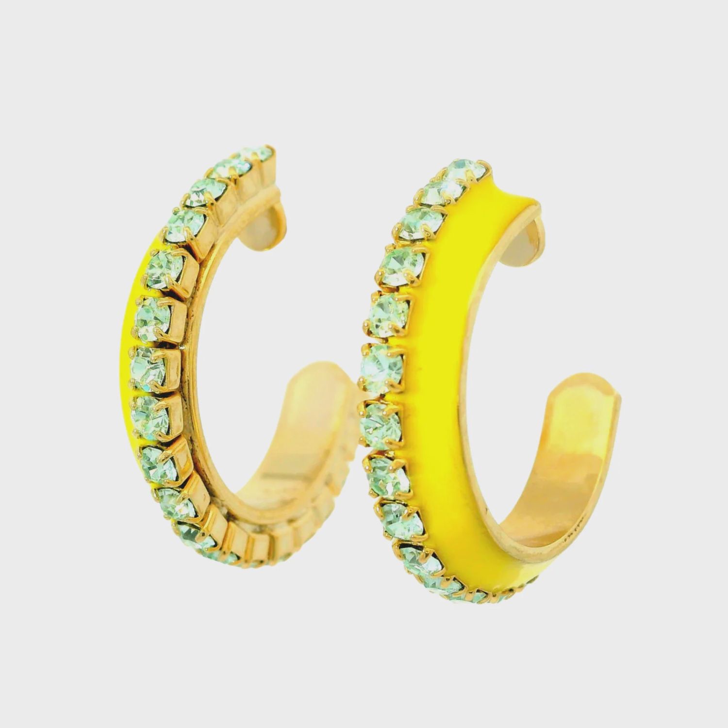 Heather Hoops | Yellow