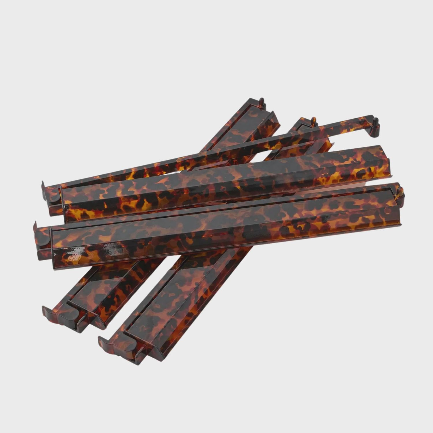 Acrylic Rack and Pusher Set | Tortoise