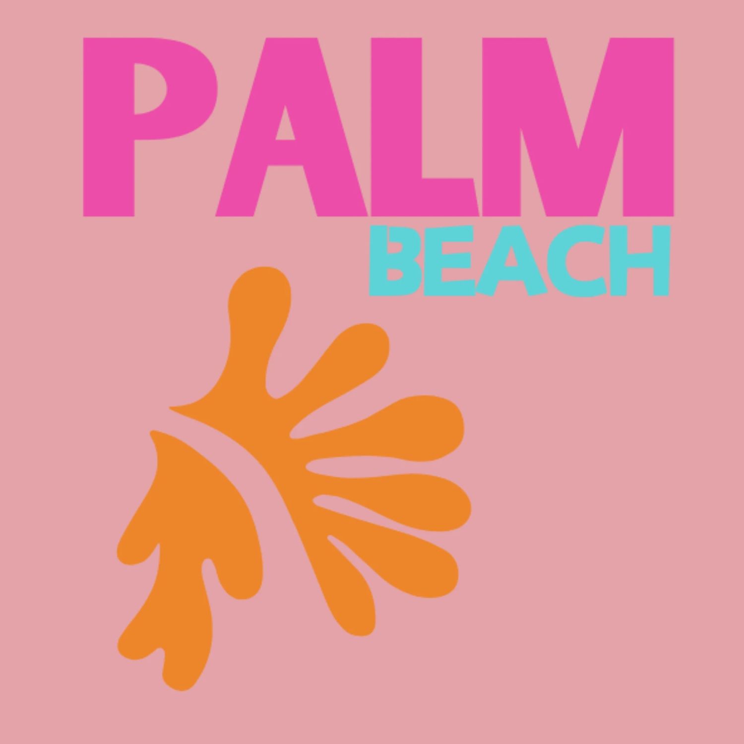 Acrylic Coasters | Palm Beach