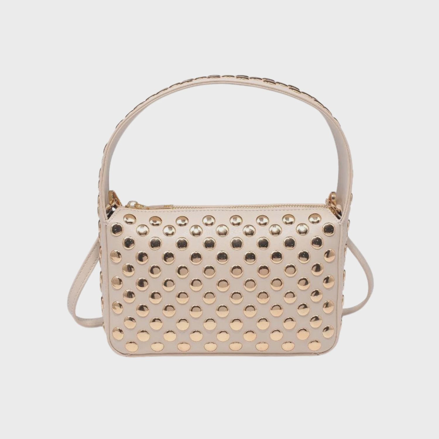 Isabel Studded Crossbody | Ivory