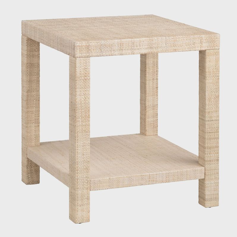 Providence Rafia End Table