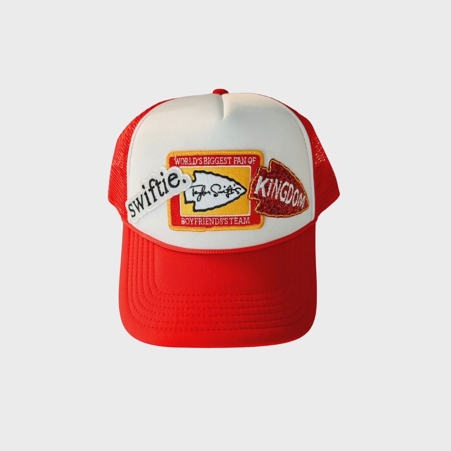 Swiftie + Chiefs Kingdom Trucker Hat