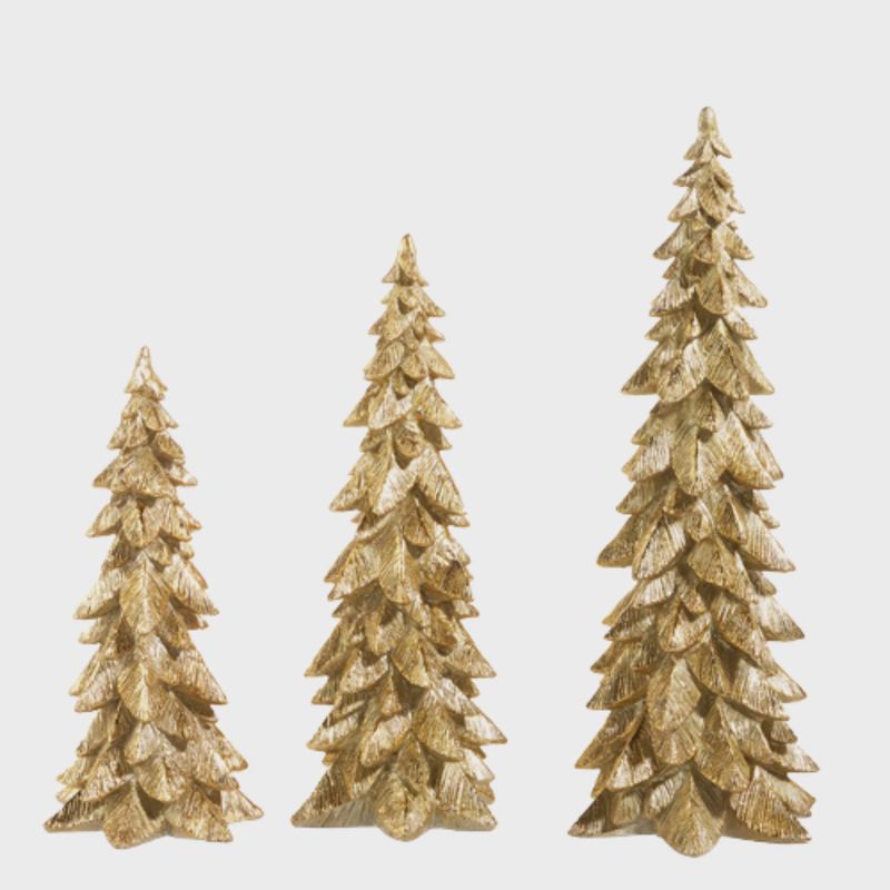 Shiny Gold Decorative Tree | 3 Sizes