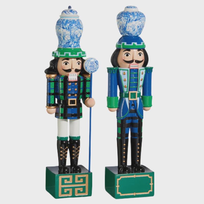 Black Watch Nutcracker Table Top Decor | 2 Styles