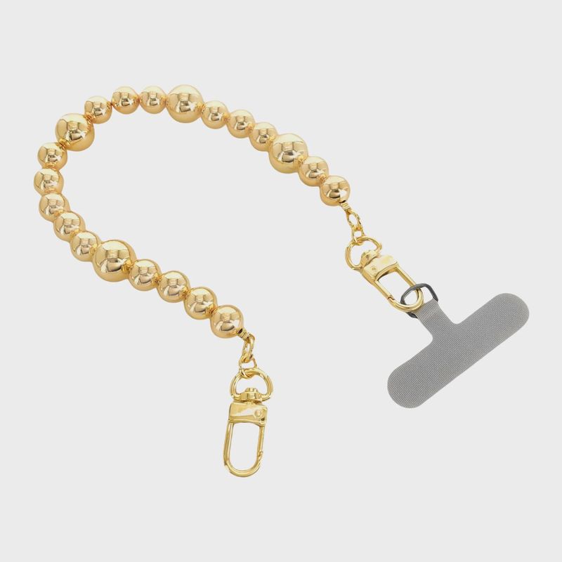 Spheres Phone Chain | Gold