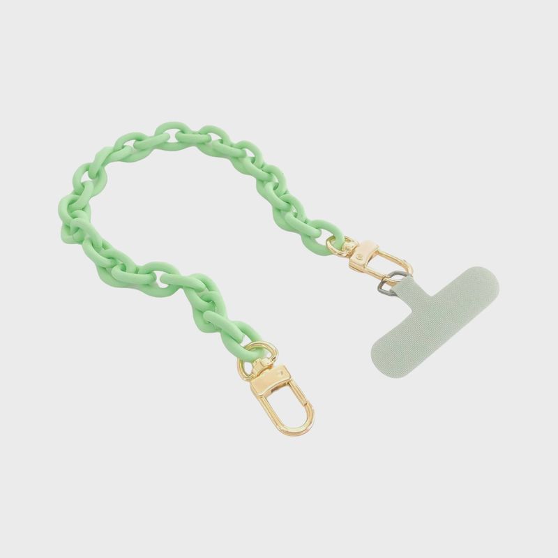 Matte Enamel Phone Chain | Mint