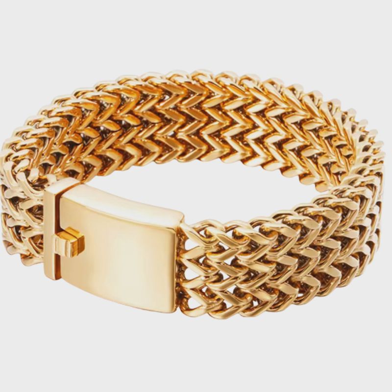 Pen Panthera Stainless Steel Mesh Watch Band Bracelet