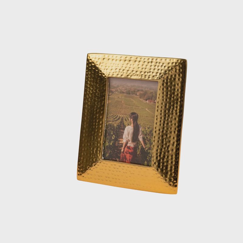 Gilded Hammered Frame - Small