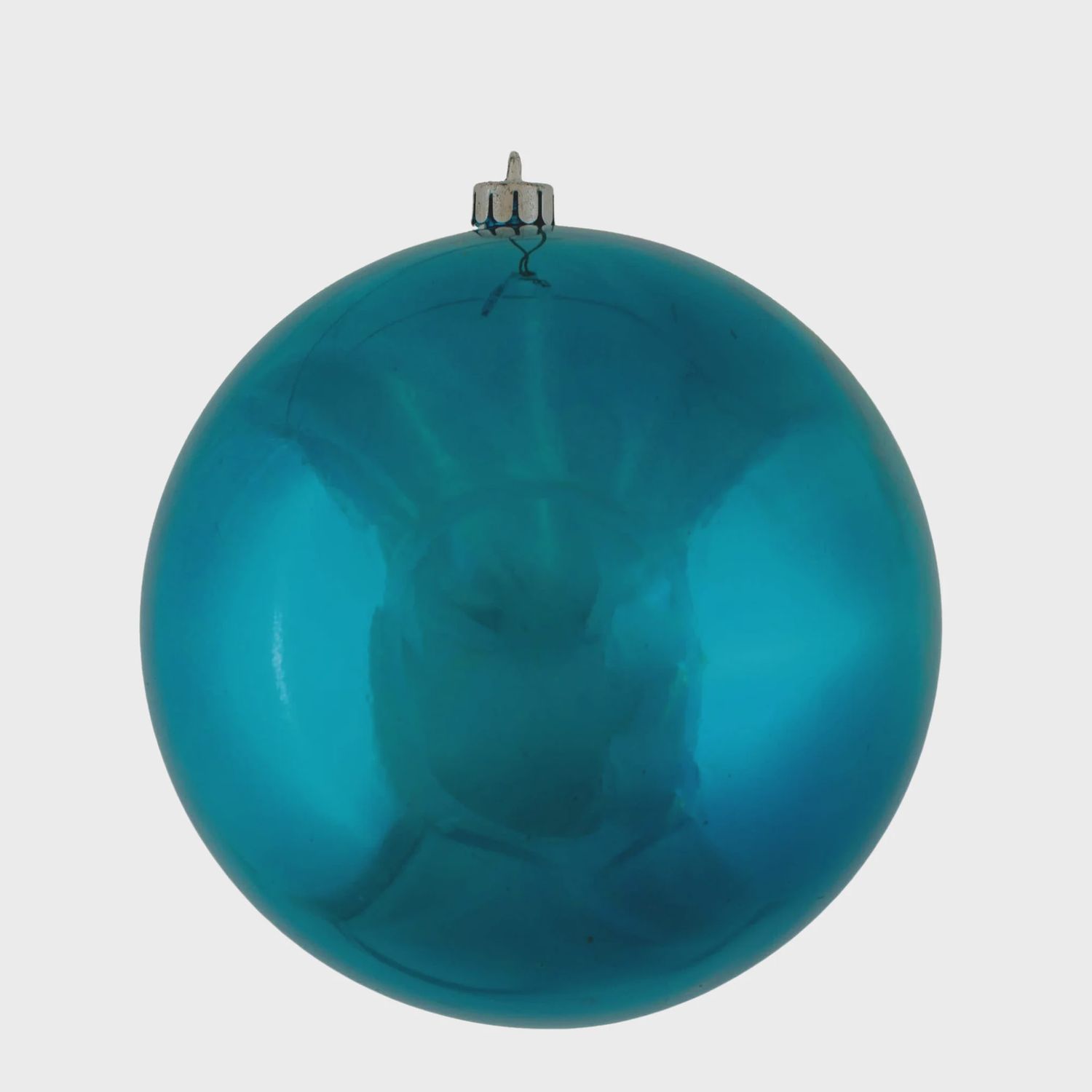 10&quot; Shiny Plastic Ornament | Blue