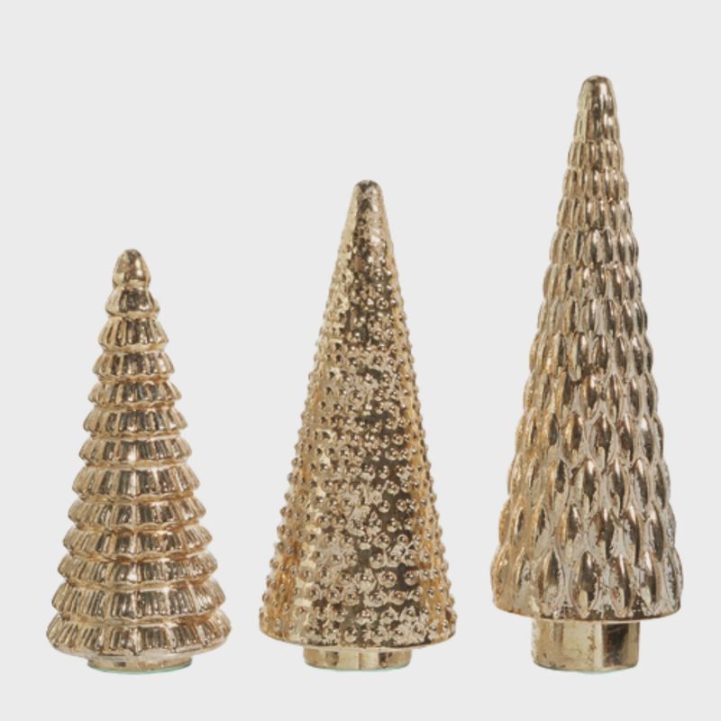 Gold Glass Trees | 3 Styles