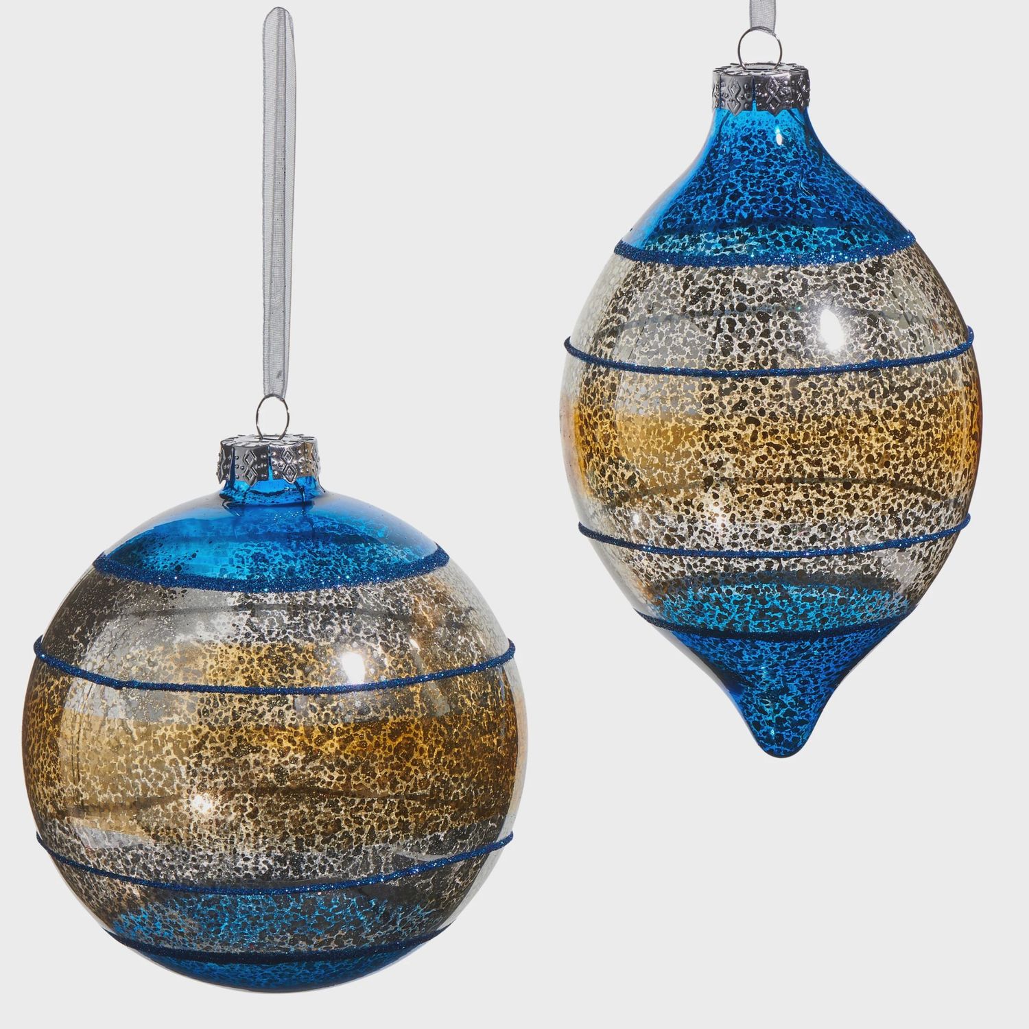 Vintage Blue Ornament | 2 Styles