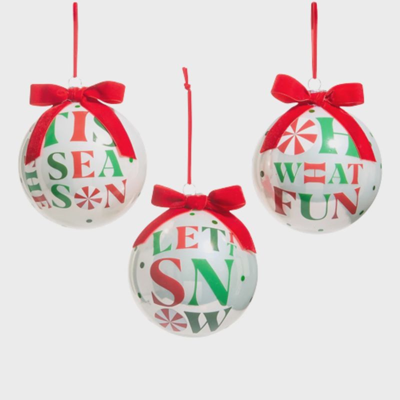 Merrymaking Ball Ornament | 3 Styles