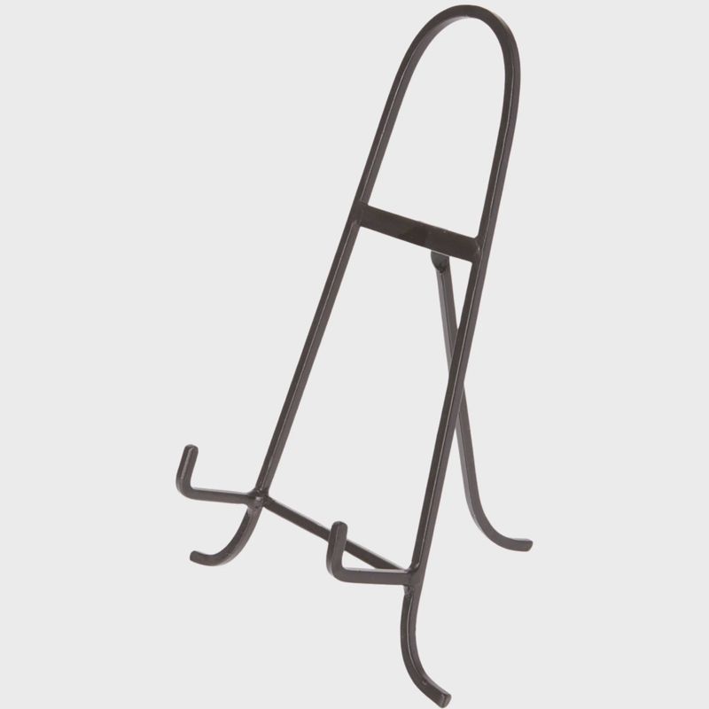 Wrought Iron Easel 11" H: Black