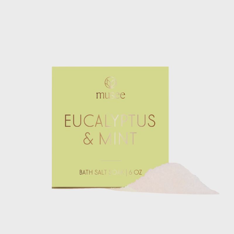 Eucalyptus &amp; Mint Mini Bath Salt Soak | 6 oz