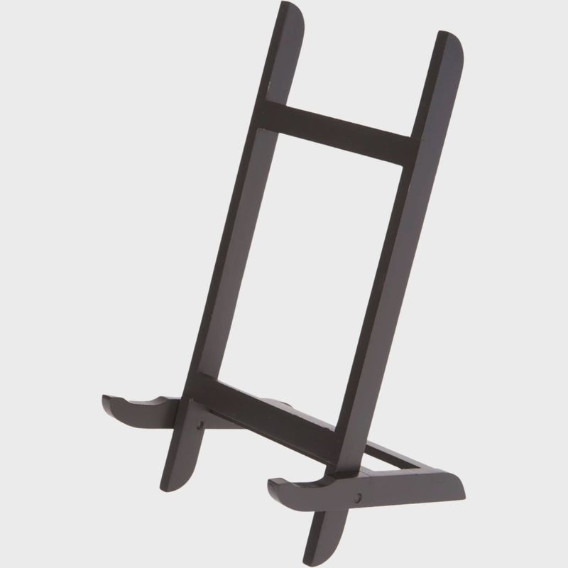 Folding Black Wood Easel Stand – 11.5&quot; Display Holder