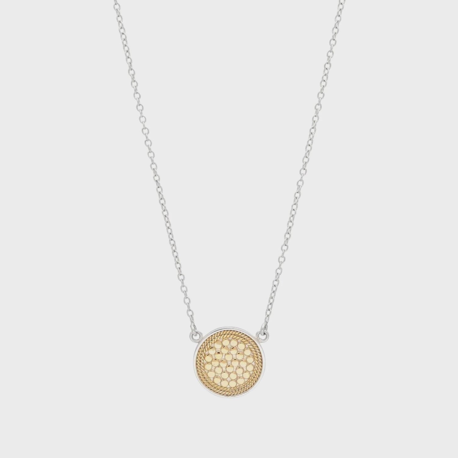 Anna Beck Classic Disc Reversible Necklace