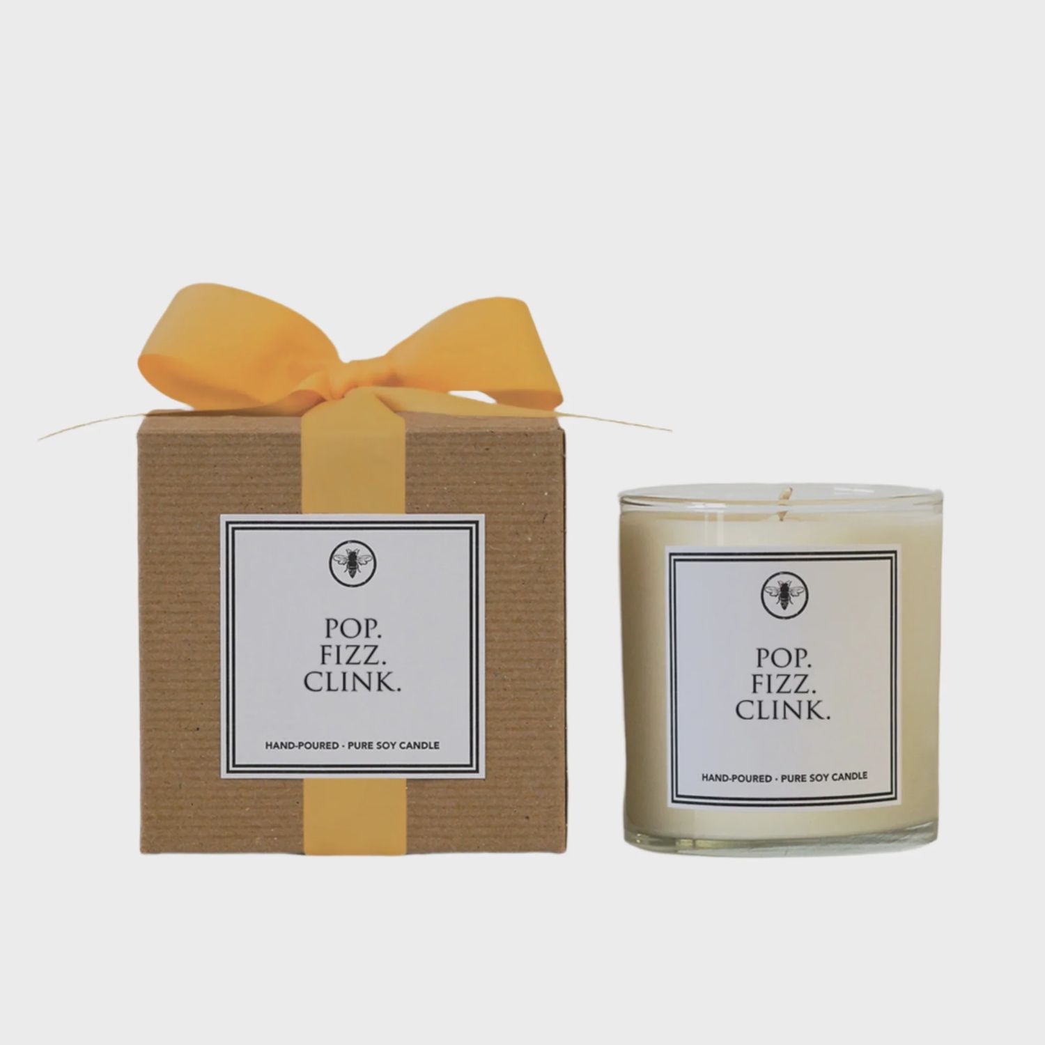Pop. Fizz. Clink. Candle