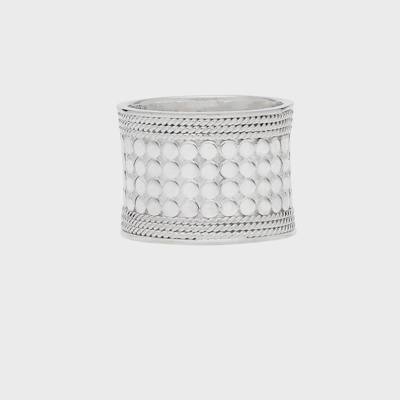 Anna Beck Classic Band Ring | Silver