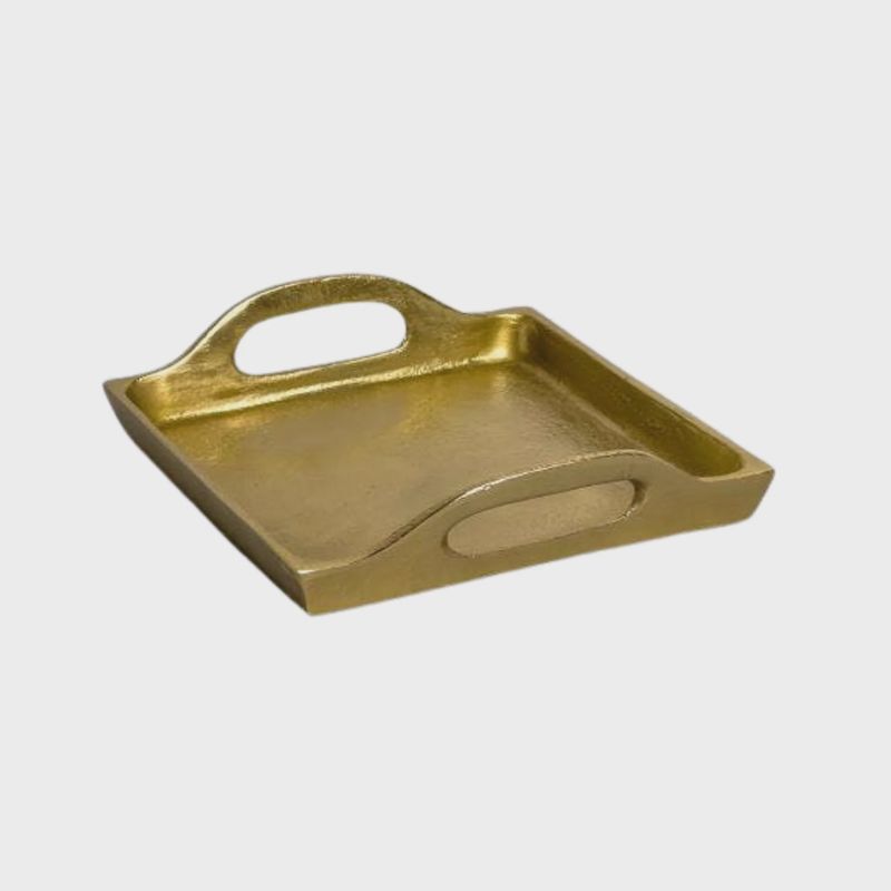 Rough Gold Serving Tray