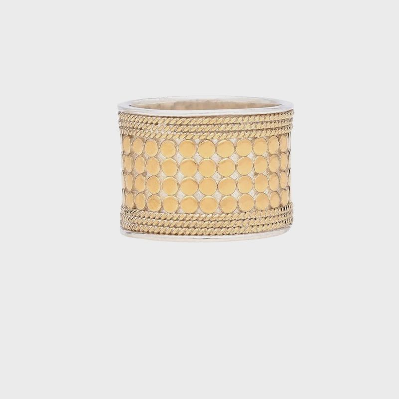 Anna Beck Classic Band Ring | Gold | Size 7