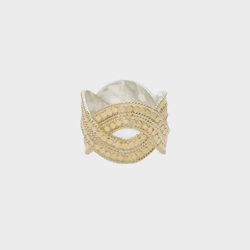 Anna Beck Woven Band Ring | Gold
