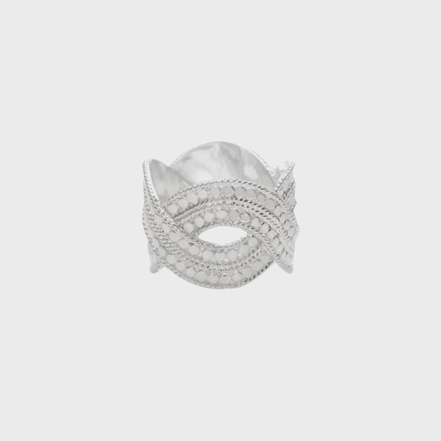 Anna Beck Woven Band Ring | Silver