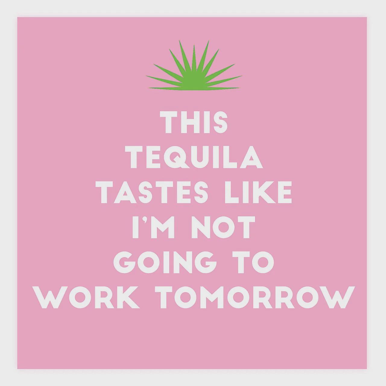 This Tequila Cocktail Napkins