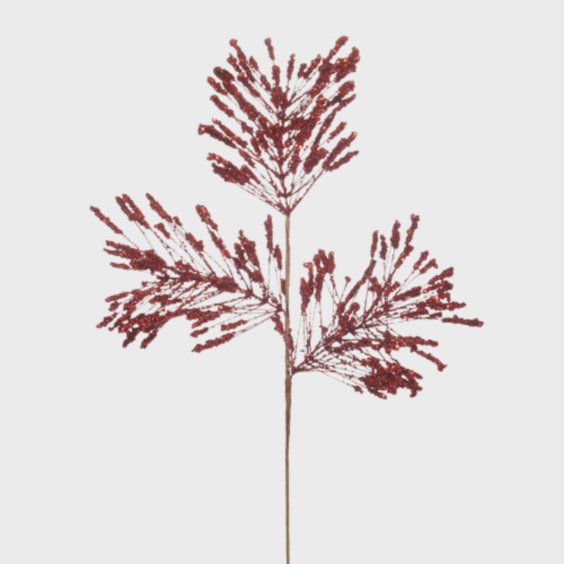 Soft Red Glitter Spray | 29&quot;