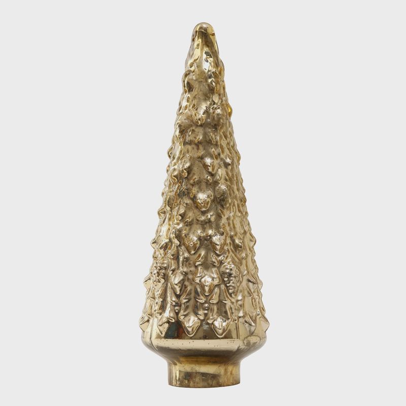 18&quot; Golden Glass Tree