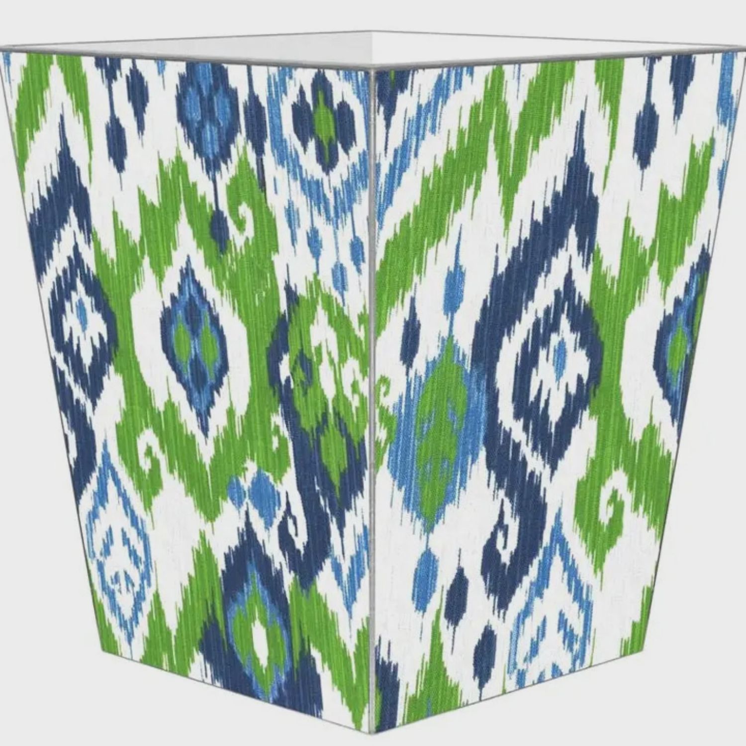 Seaside Ikat Wastepaper Basket