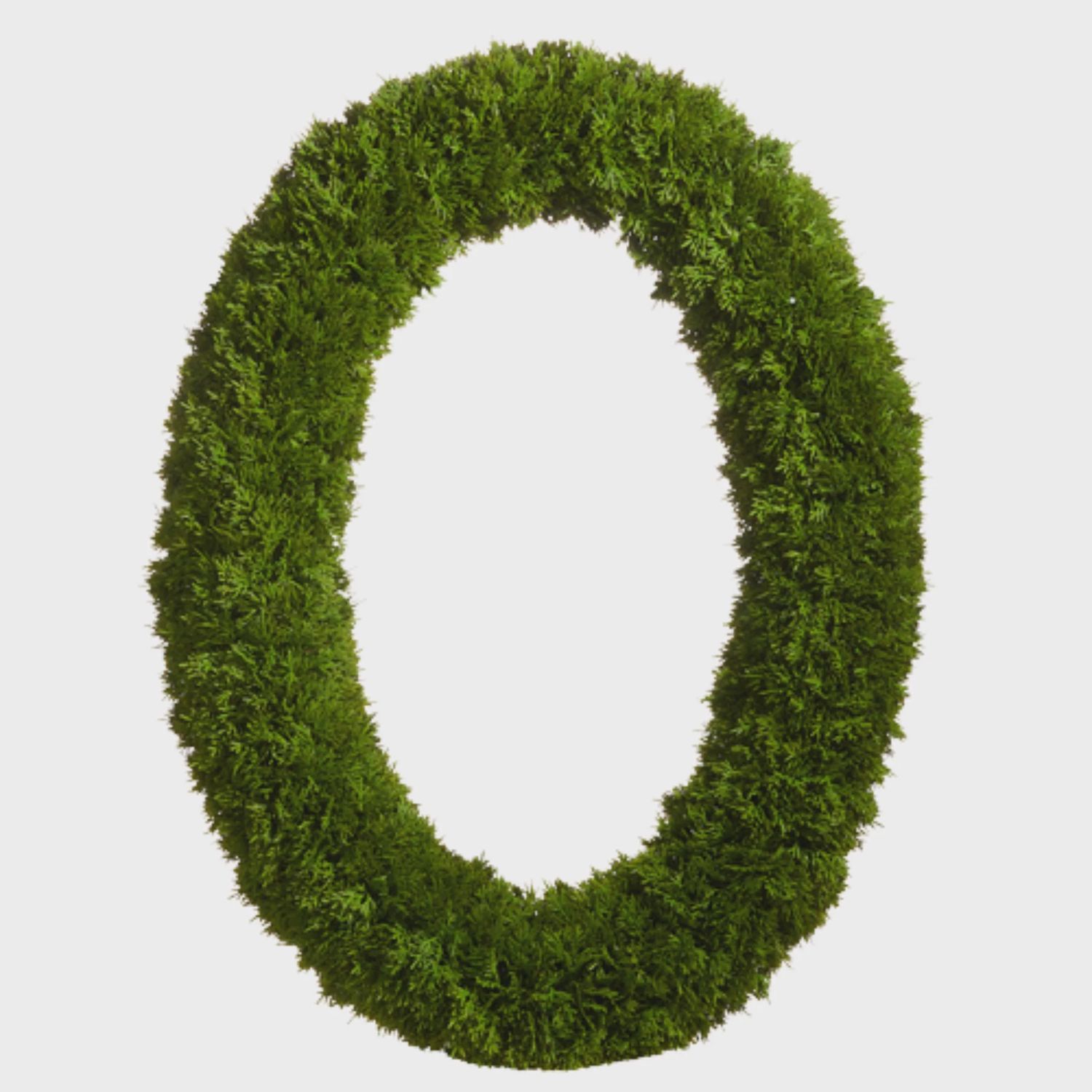 Oval Cedar Wreath | 30.5&quot;