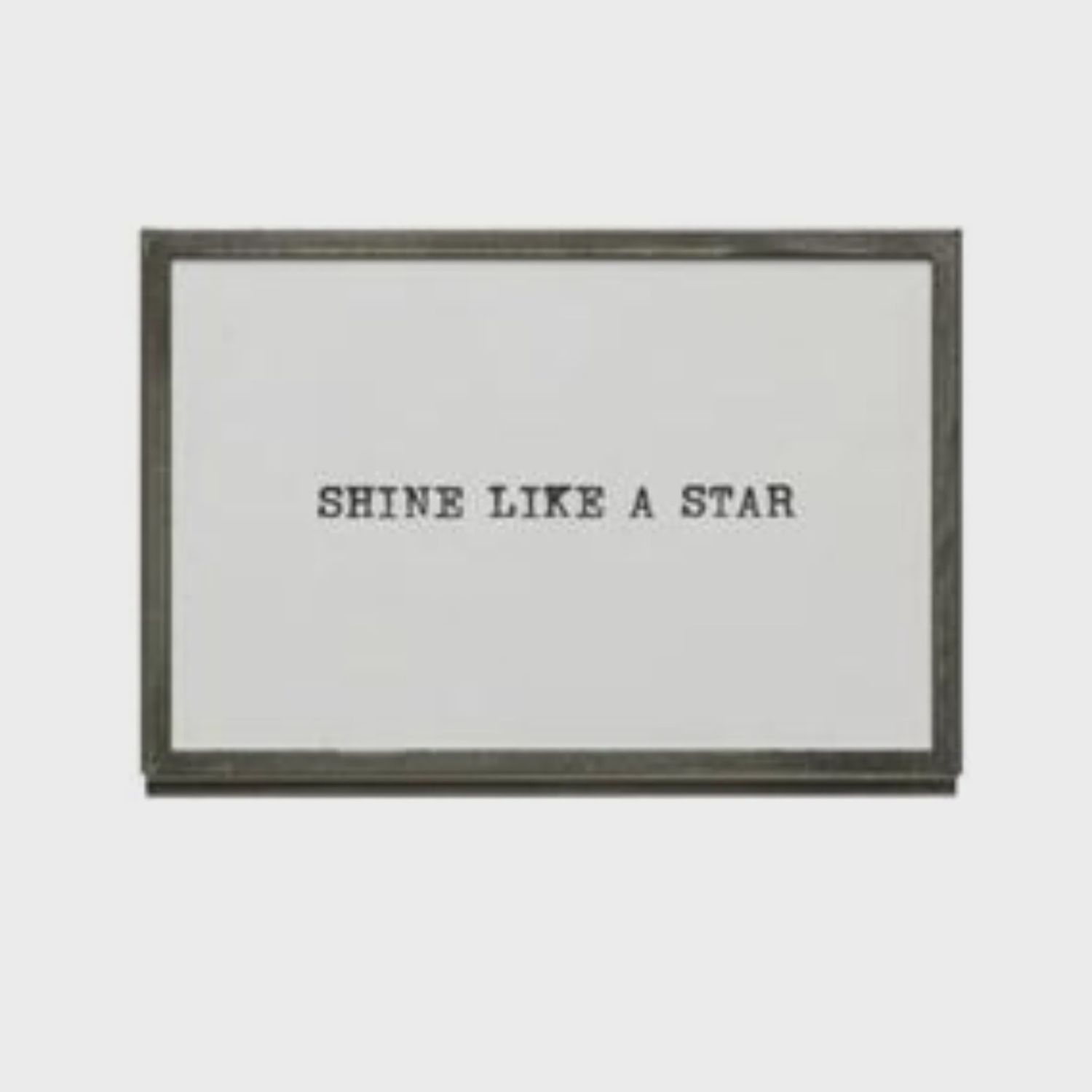 Shine Like A Star | 4" x 6" Framed Print