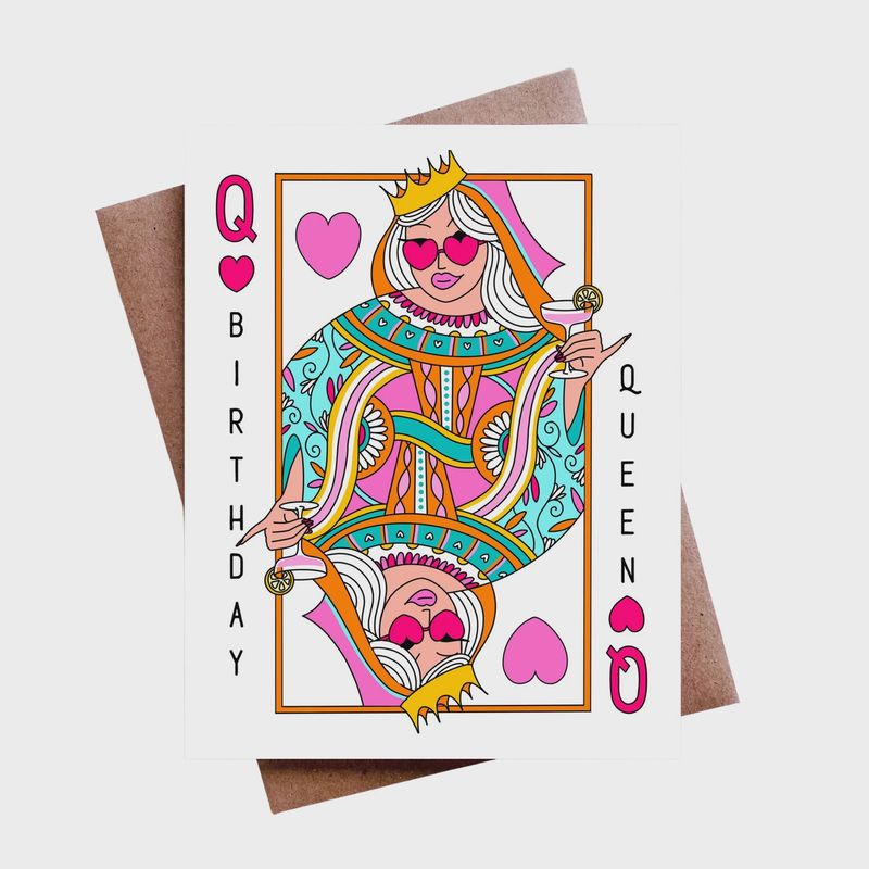 Birthday Queen Card