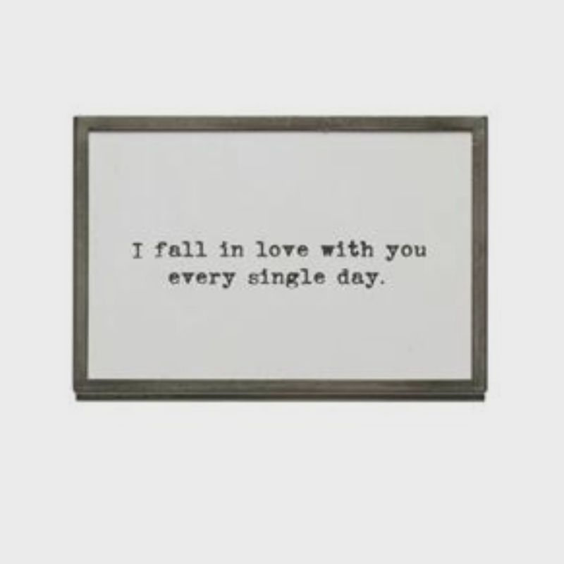 I Fall In Love | 4" x 6" Framed Print