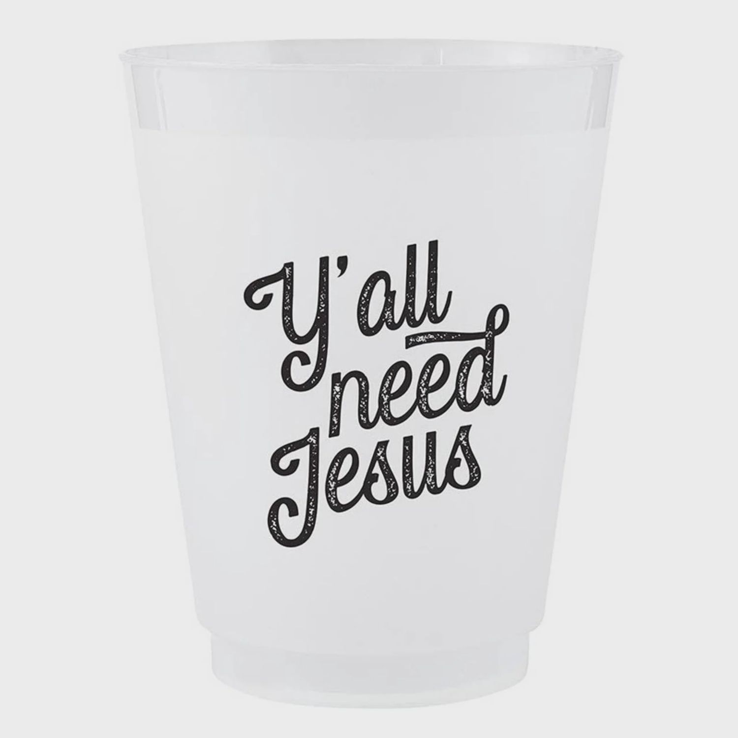 Frosted Cups | Y&#39;all Need Jesus