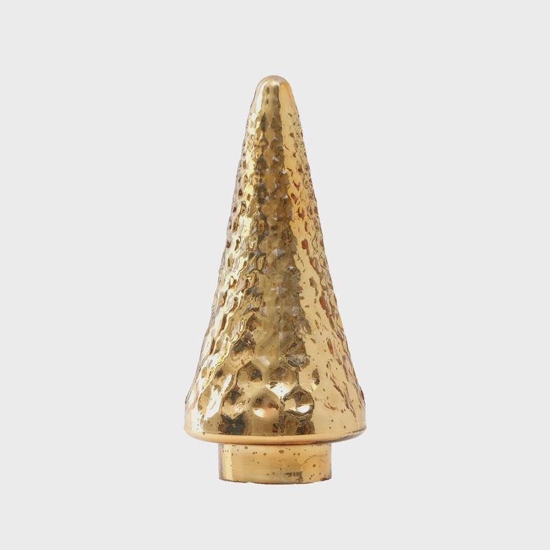 12&quot; Golden Glass Tree