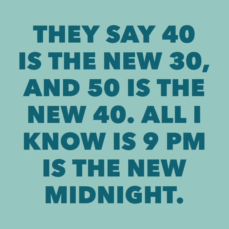 Funny Cocktail Napkins - &quot;9PM Is The New Midnight&quot;