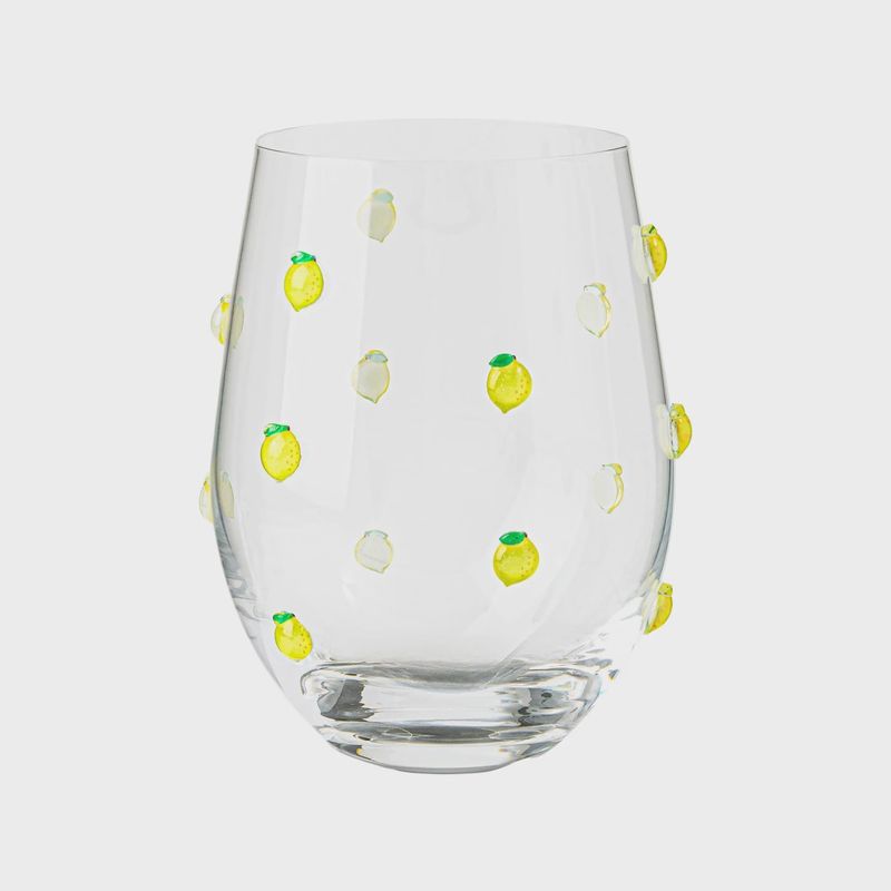 Icon Stemless Wine - Lemon