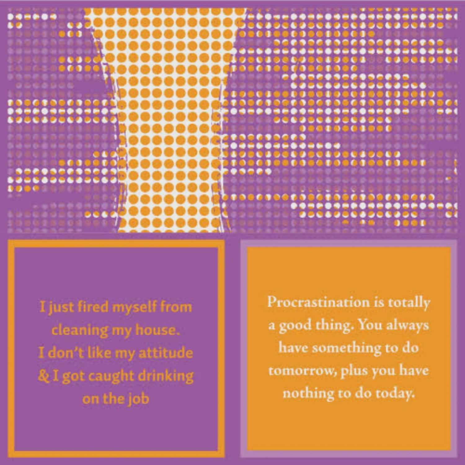 Procrastination - Cocktail Napkins