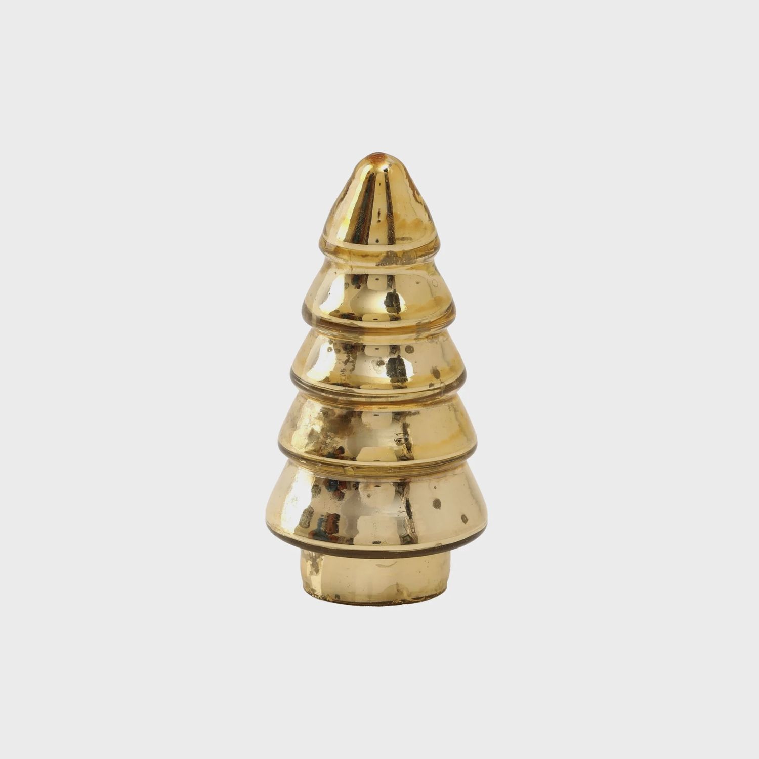 5&quot; Golden Glass Tree
