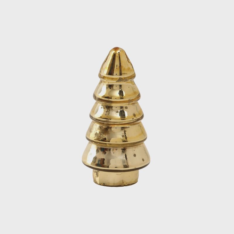 5&quot; Golden Glass Tree