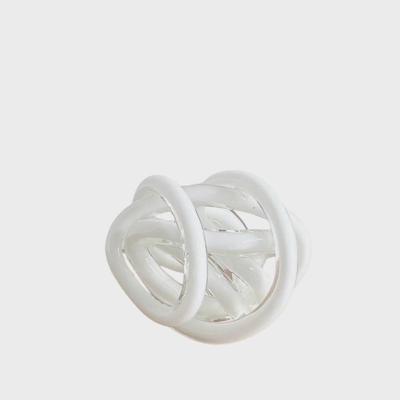 White Glass Knot