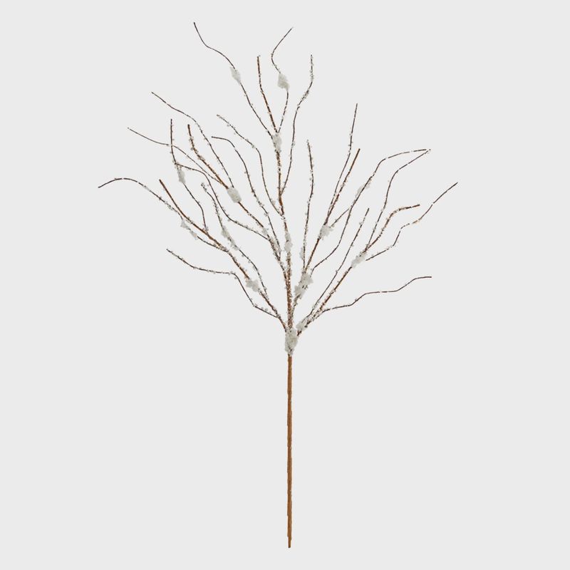 Snowy Berry Twig Spray | 34&quot;