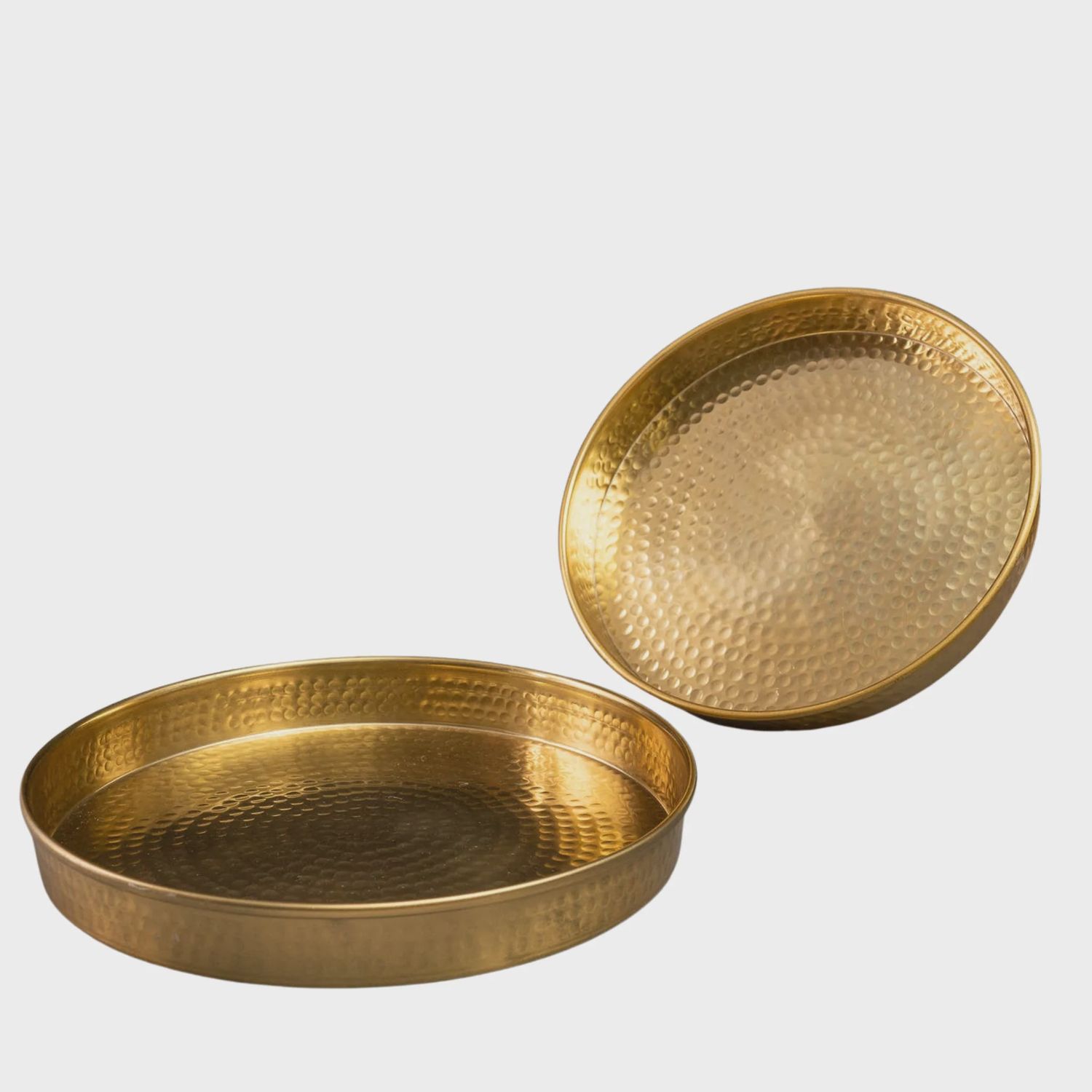 Gold Hammered Tray – Available in 4" or 12"