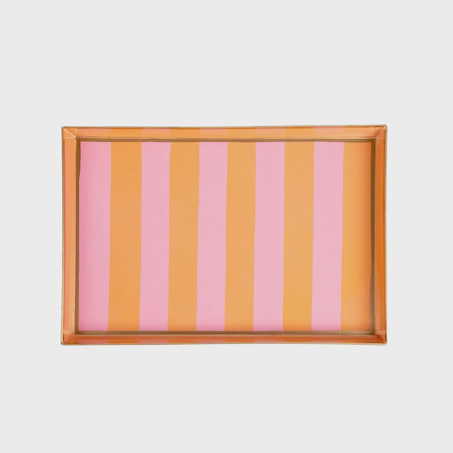 Brushed Stripe Hand Painted Oliver Tray