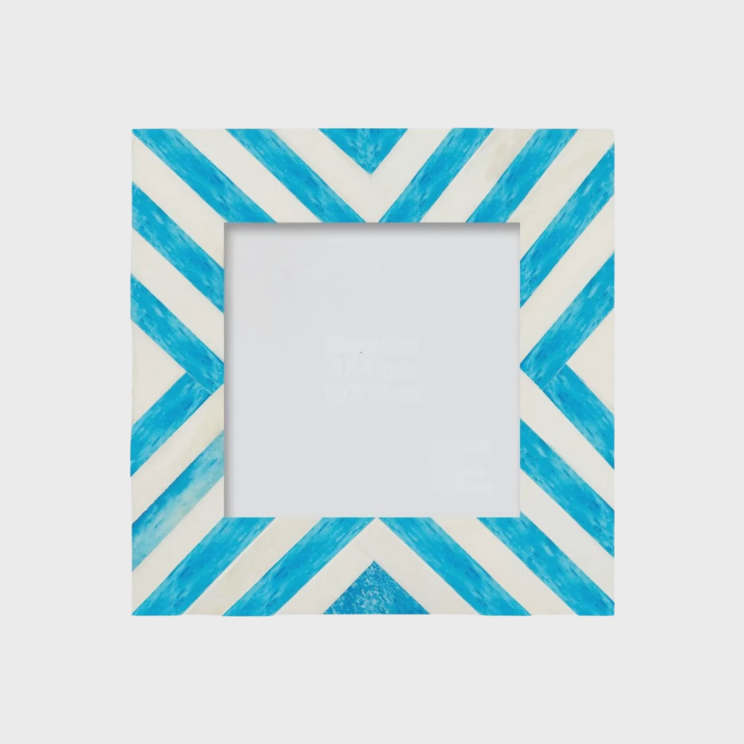 Turquoise Chevron Picture Frame | 2 Sizes